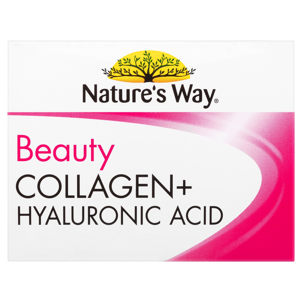 Natures Way Beauty Collagen + Hyaluronic Acid 60 Tablets