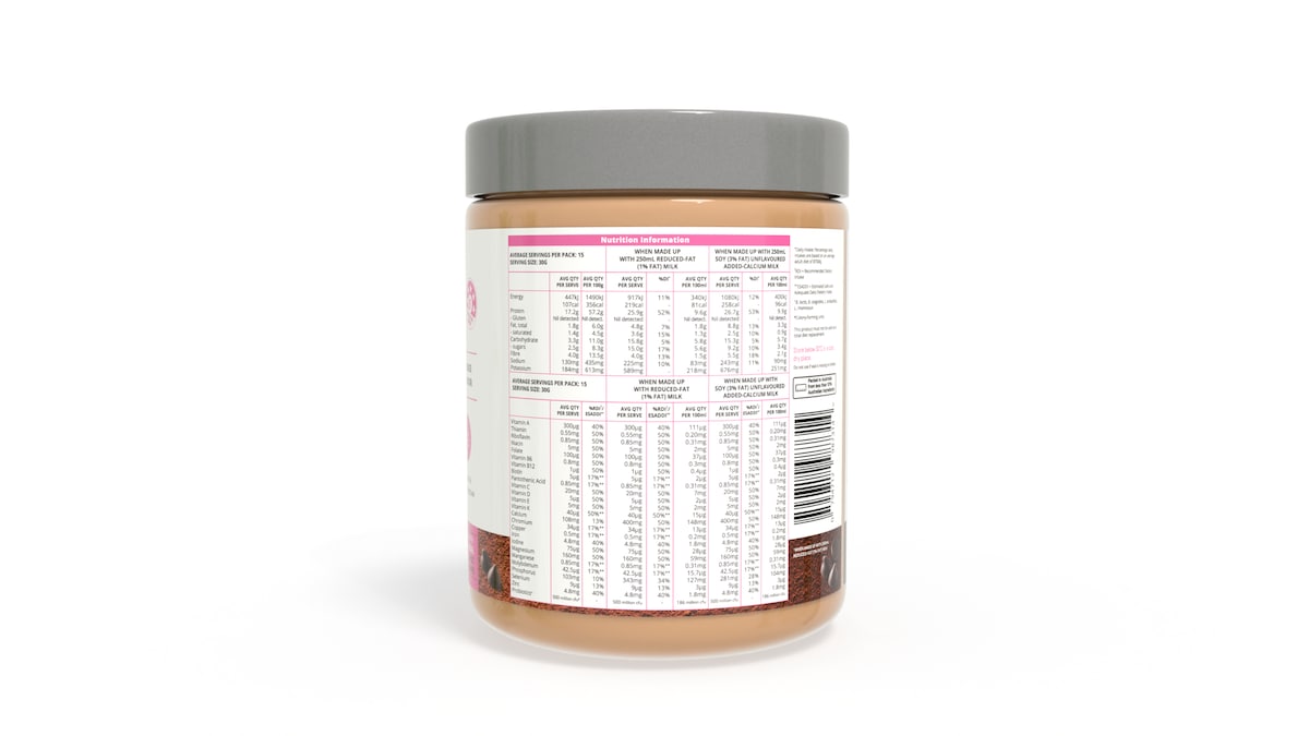 The Healthy Mummy Premium Smoothie Double Choc 450G