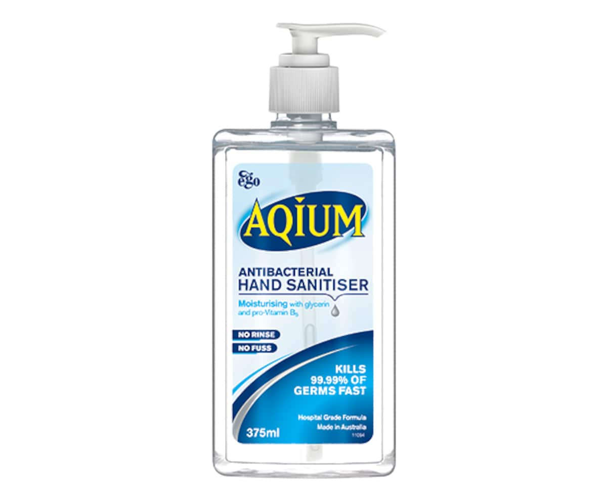 Ego Aqium Antibacterial Hand Sanitiser 375Ml