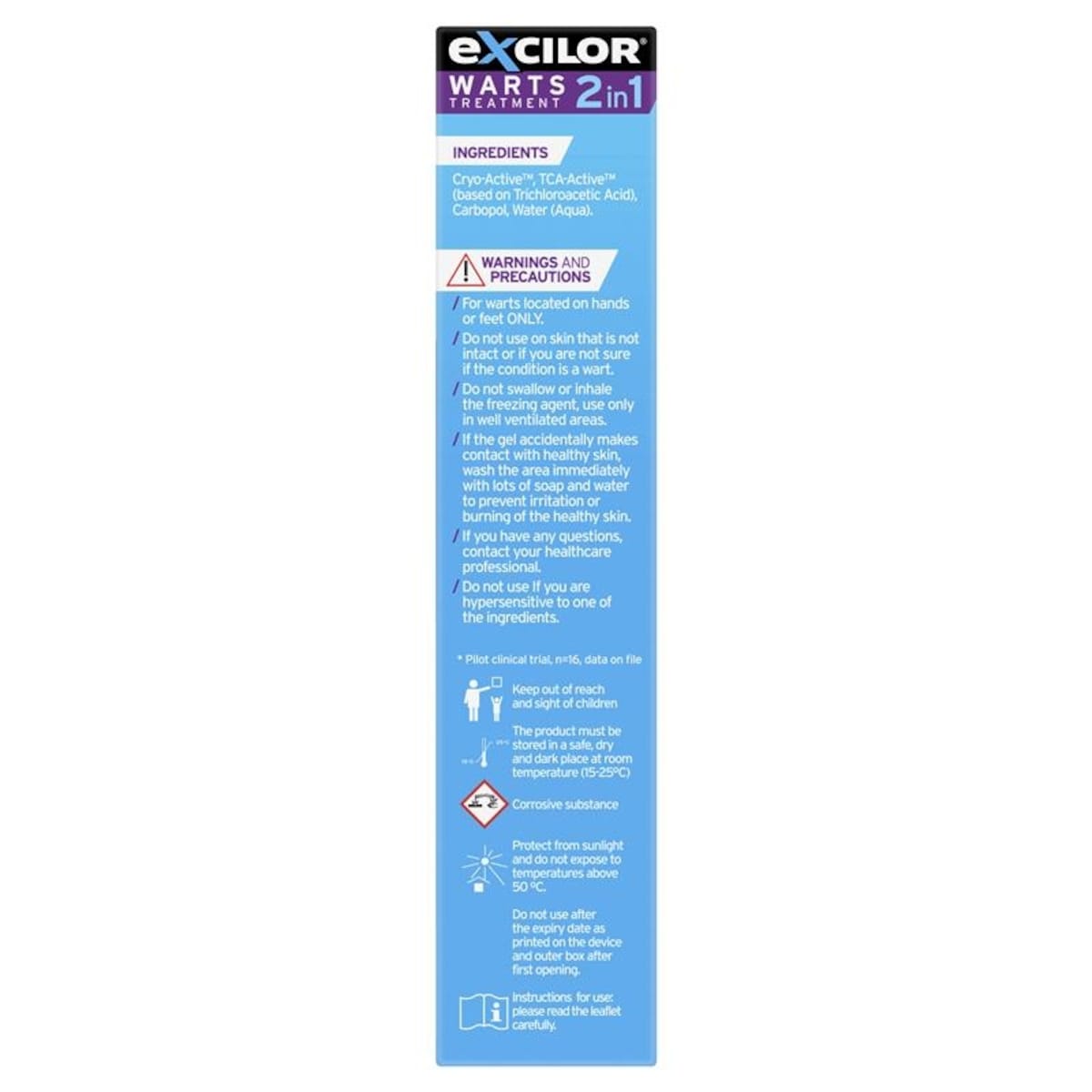 Excilor 2-In-1 Wart Treatment 10Ml