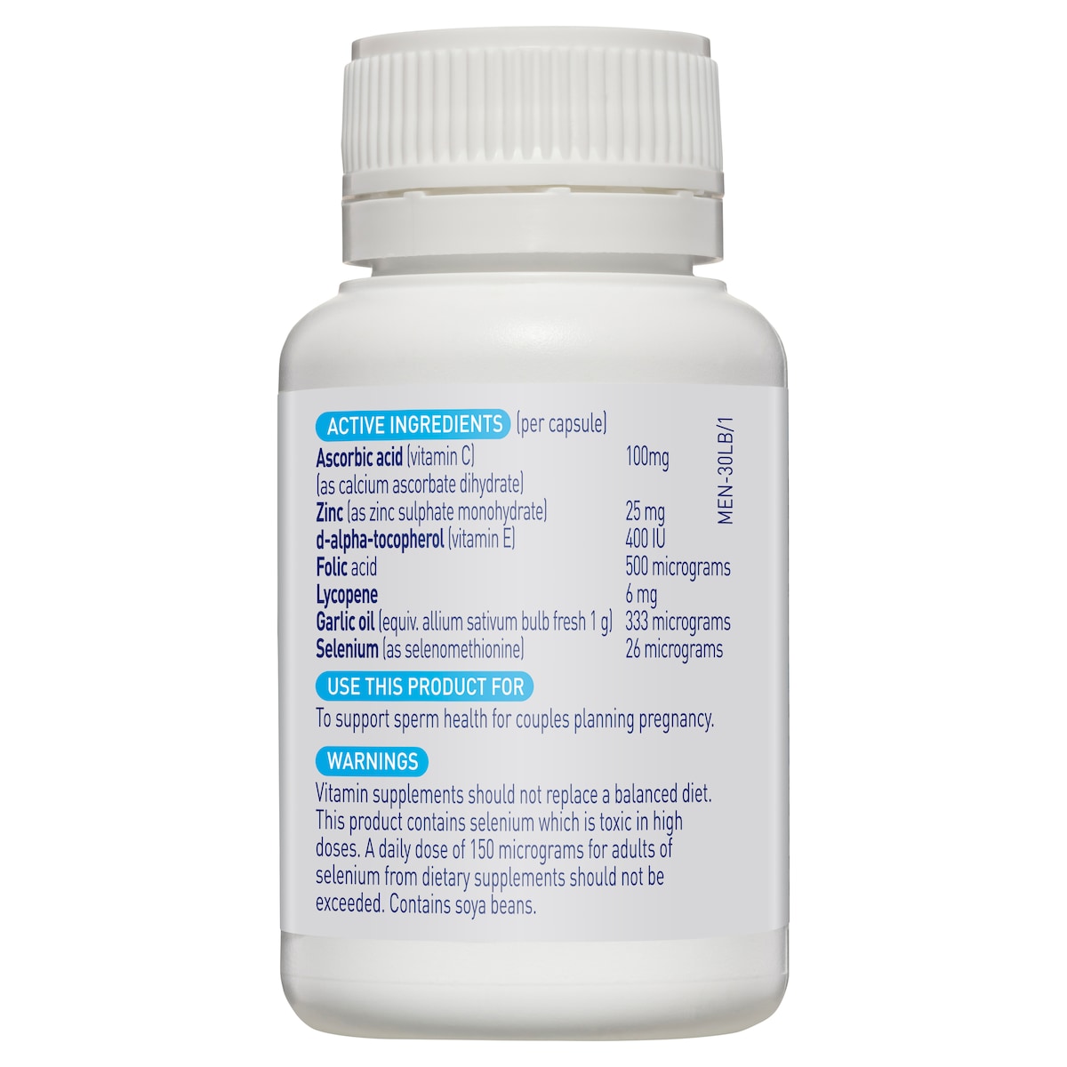 Menevit Pre Conception 30 Capsules