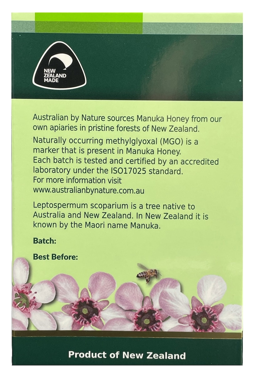 Australian By Nature Manuka Honey 8+ (Mgo 200) 1Kg