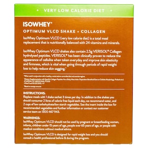 Isowhey Optimum Vlcd + Collagen Shake Espresso 18 X 55G