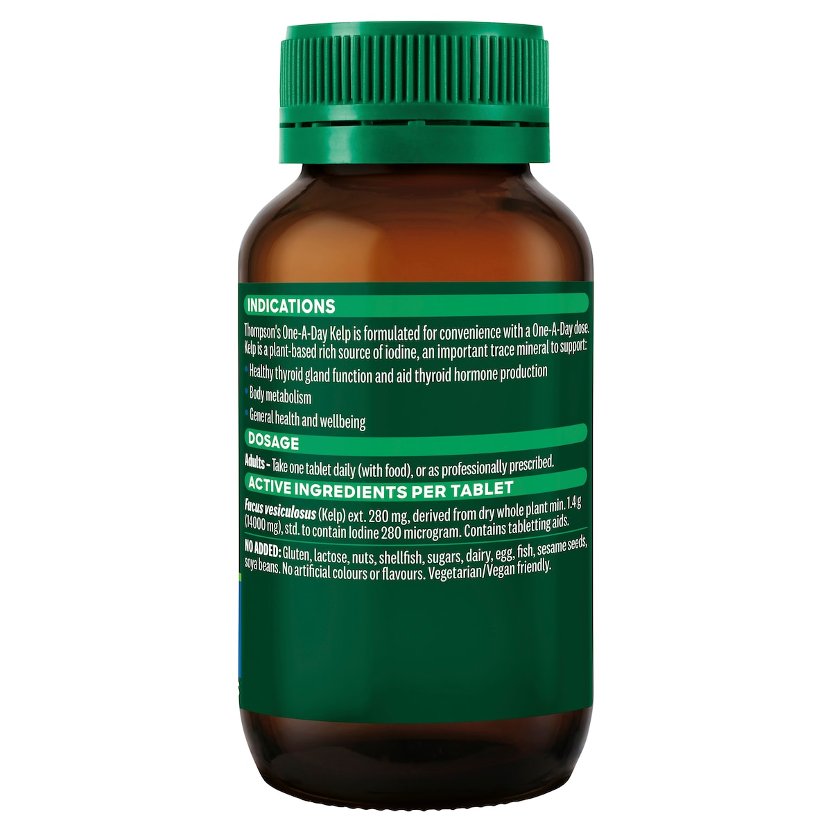 Thompsons Kelp 1400Mg 120 Tablets