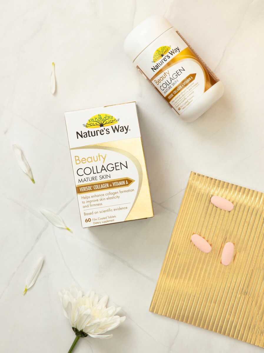 Natures Way Beauty Collagen Mature Skin 60 Tablets