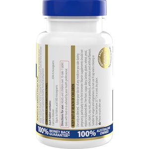 Carusos Folinic Acid Activated Folic Acid B9 500Mcg 120 Tablets