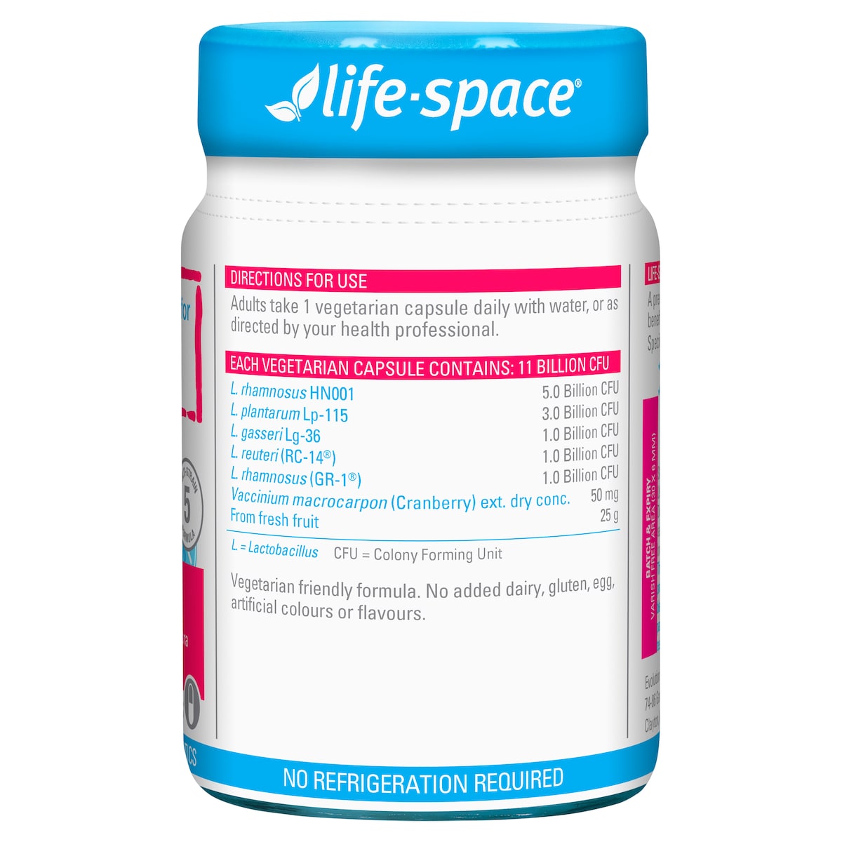 Life-Space Urogen Probiotic For Women 60 Capsules