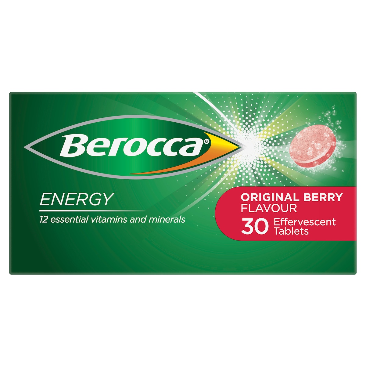 Berocca Energy Original Berry 30 Effervescent Tablet