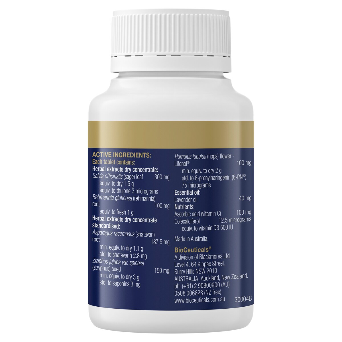 Bioceuticals Menoplus 8-Pn 60 Tablets