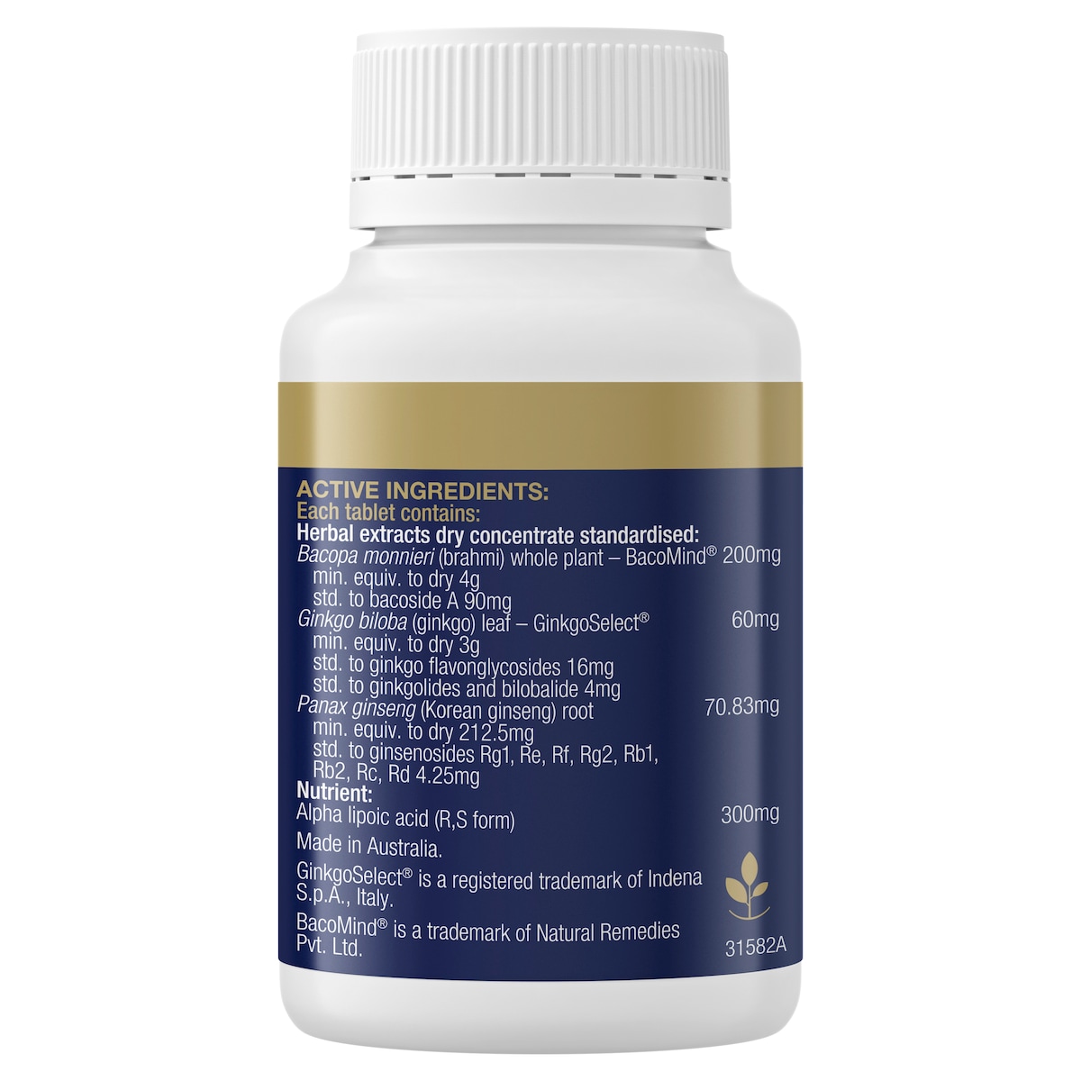 Bioceuticals Cognition Support 60 Tablets