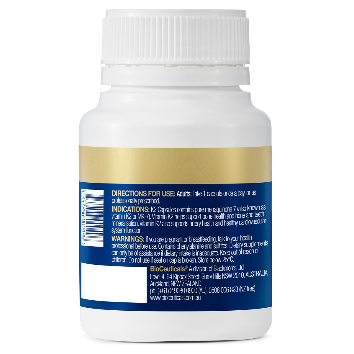 Bioceuticals K2 Capsules 60 Softgel Capsules