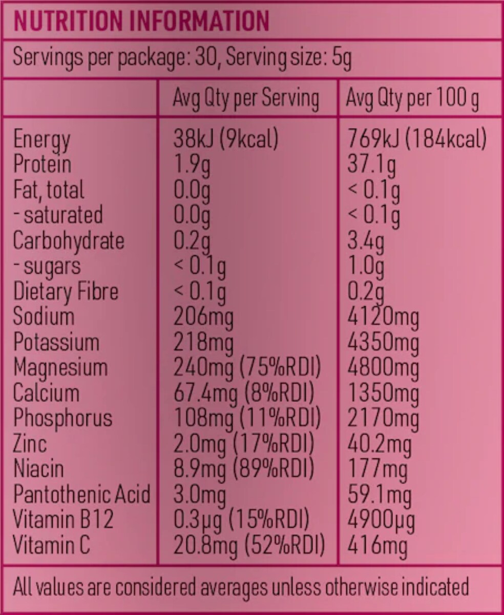 Locako Electrolytes + Collagen Strawberry And Pomegranate 150G