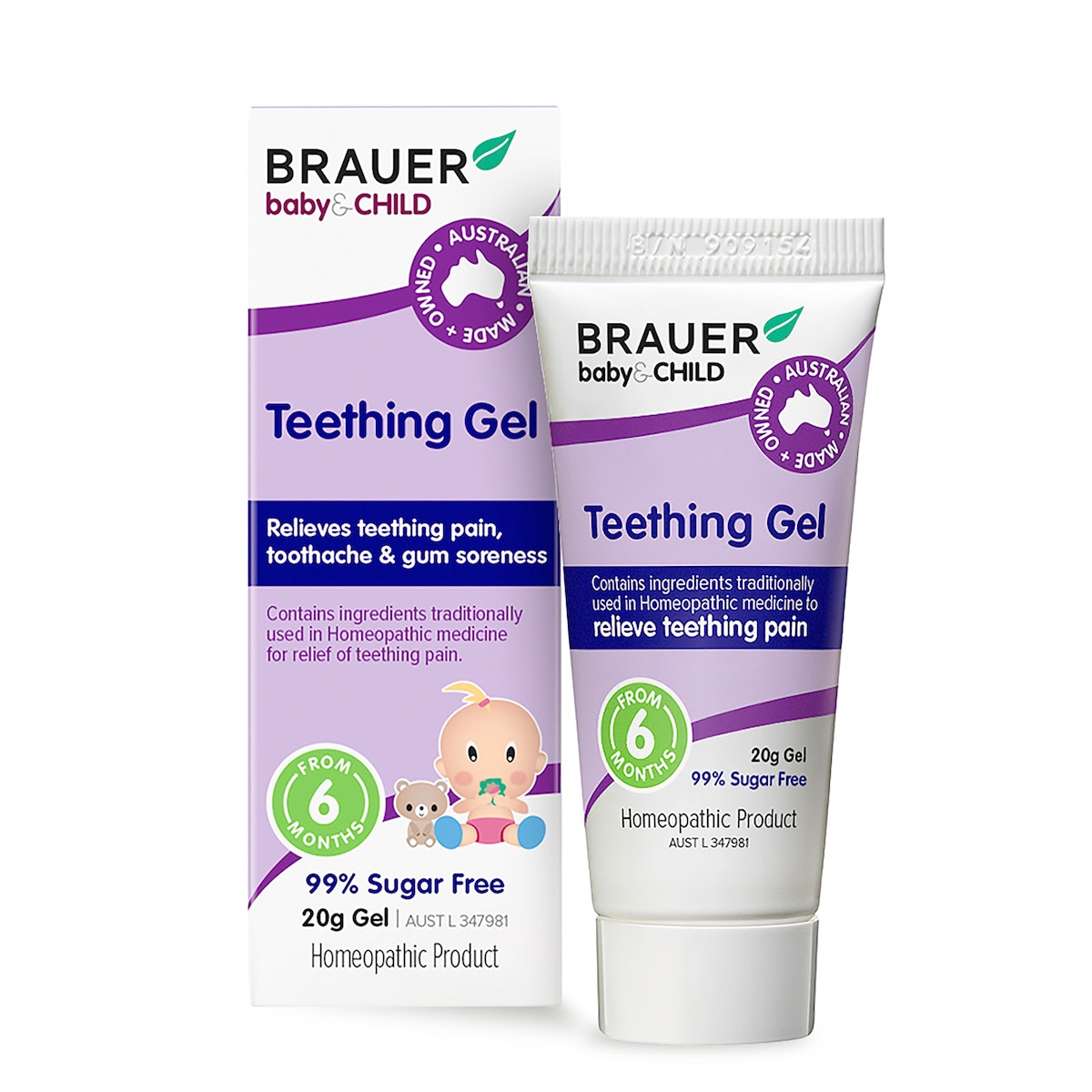 Brauer Baby & Child Teething Gel 20G