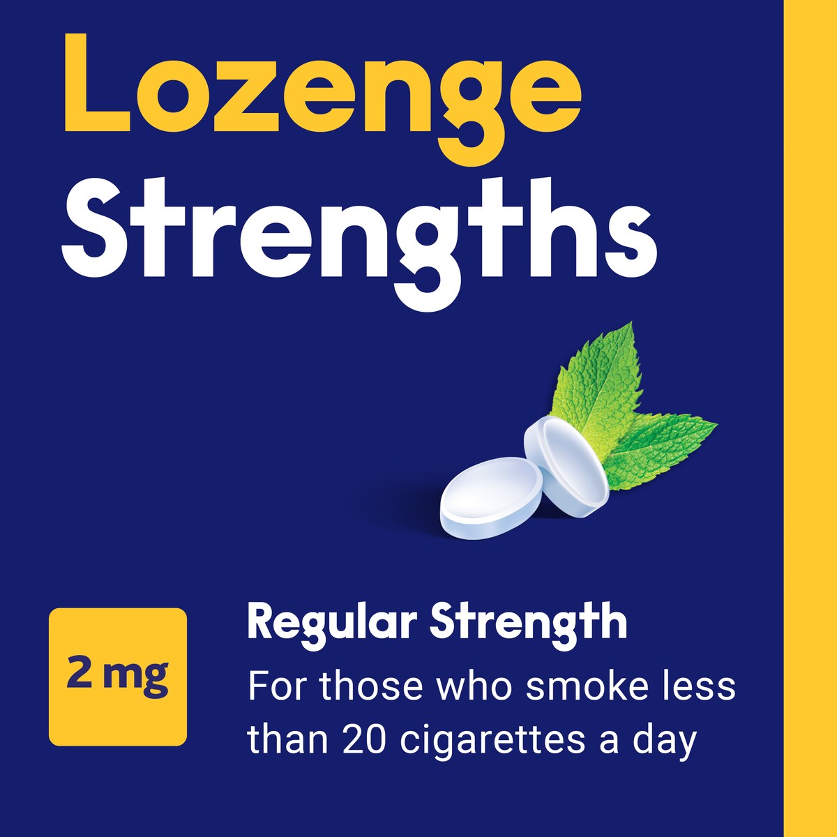 Nicabate Quit Smoking Mini Lozenges Mint 2Mg - 20 Pack