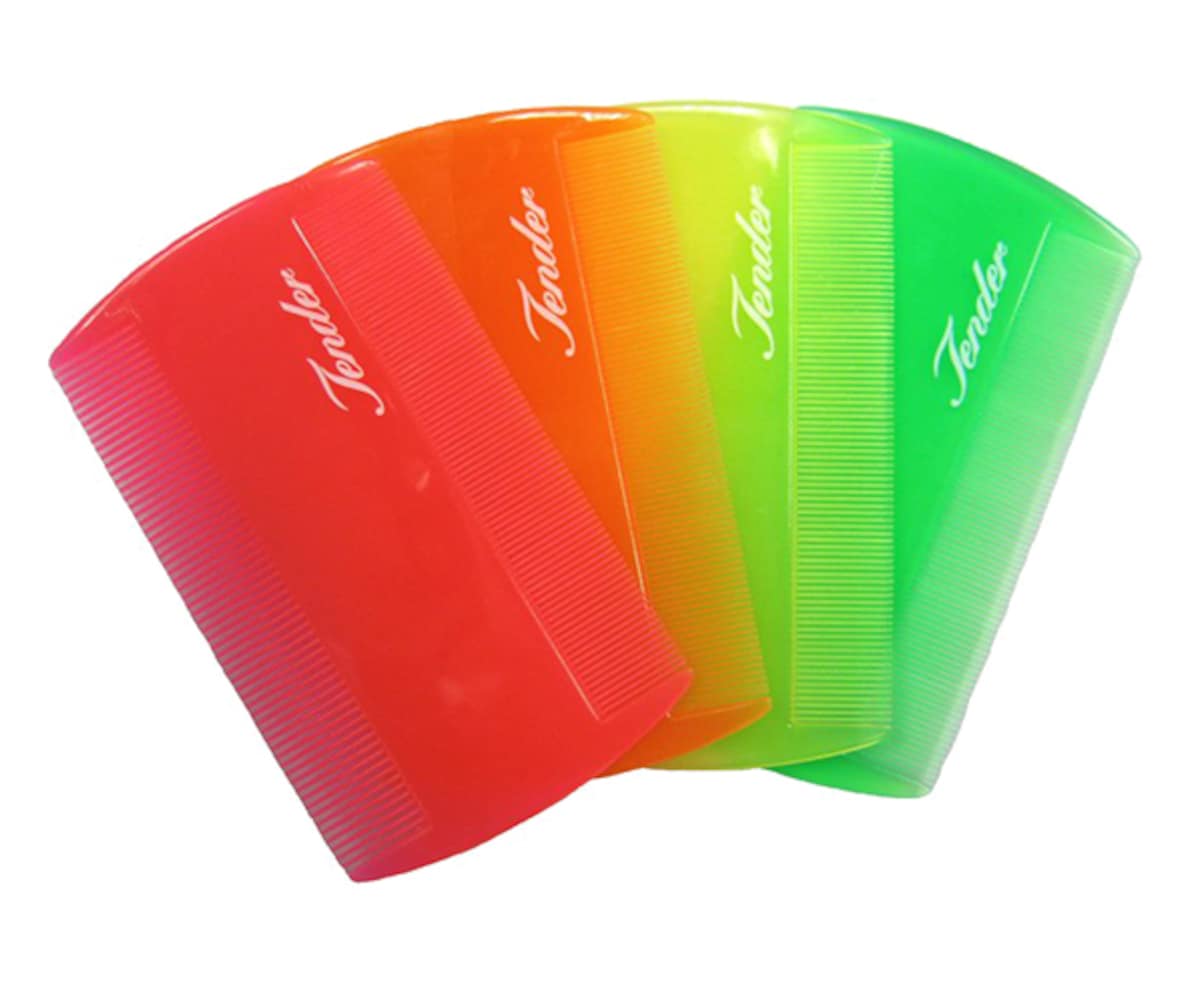 Tender Lice Comb Fluro Single (Colours Selected At Random)