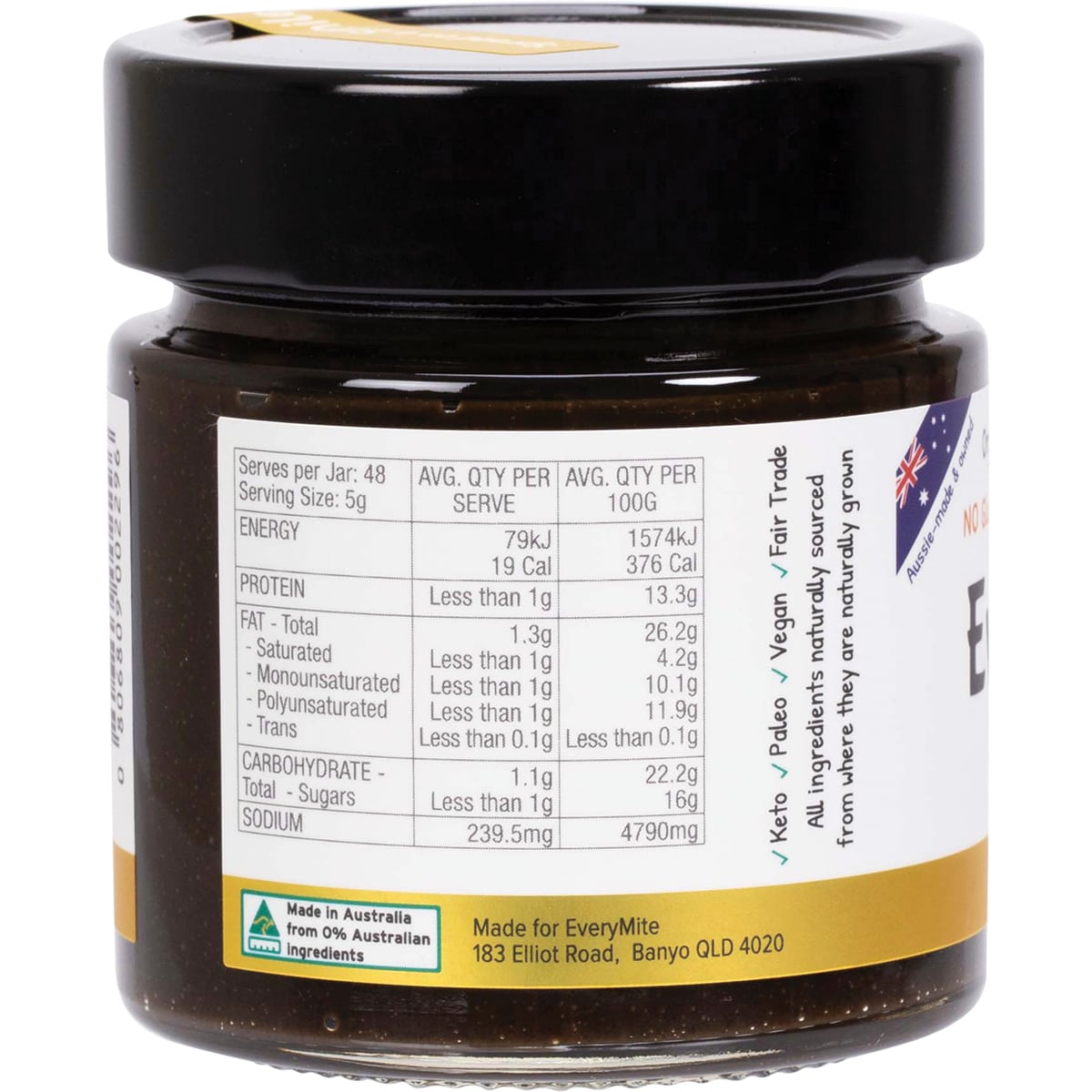 Everymite Original Allergy-Friendly Superspread 240G