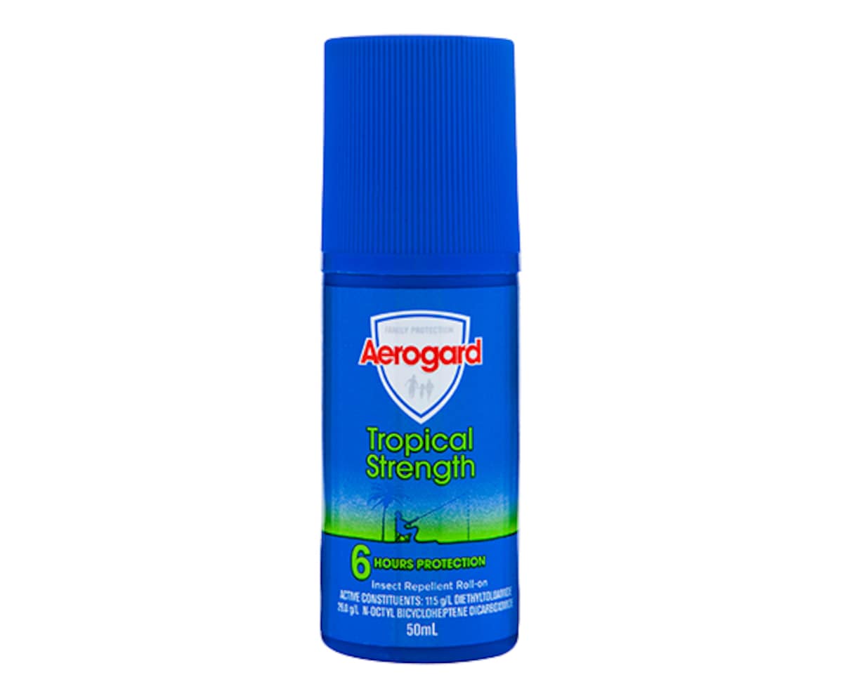 Aerogard Tropical Strength Insect Repellent Roll-On 50Ml