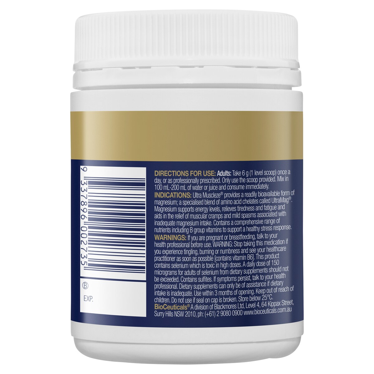 Bioceuticals Ultra Muscleze 180G