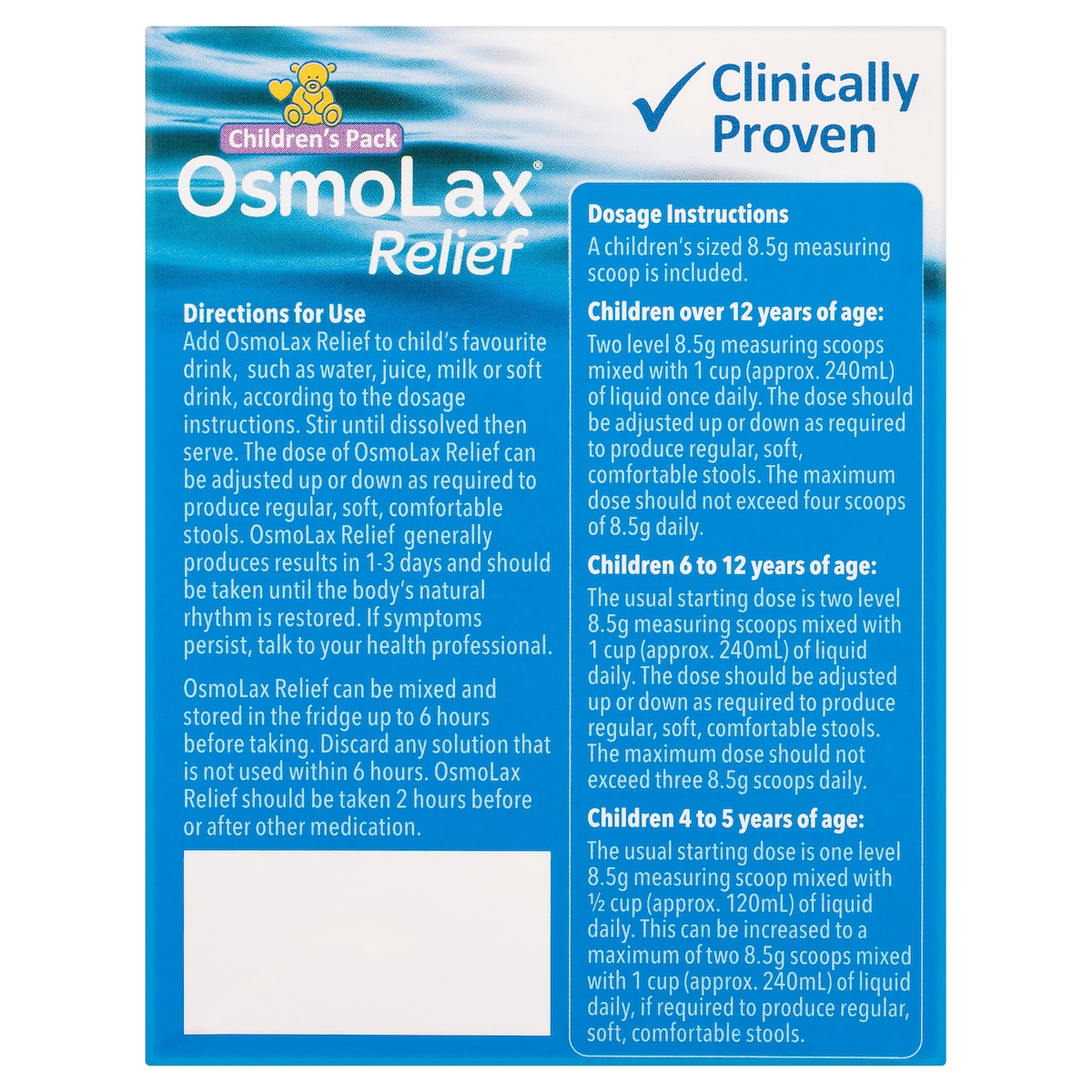 Osmolax Relief Children's 35 Doses 298G