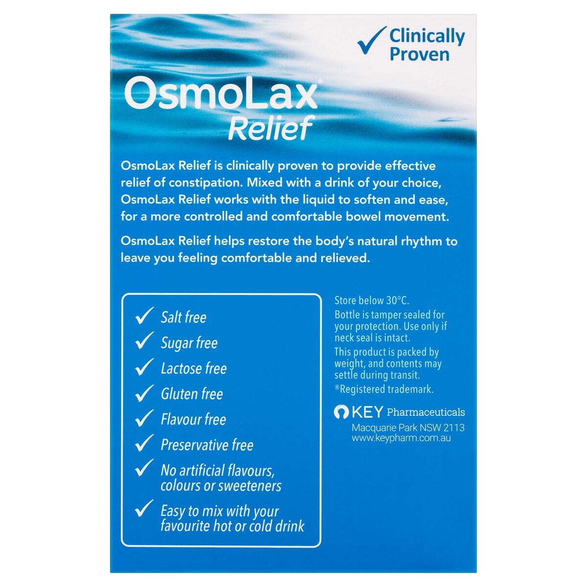 Osmolax Relief 35 Doses 595G