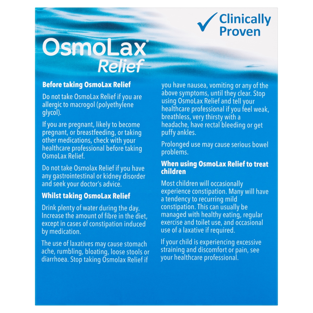 Osmolax Relief 35 Doses 595G