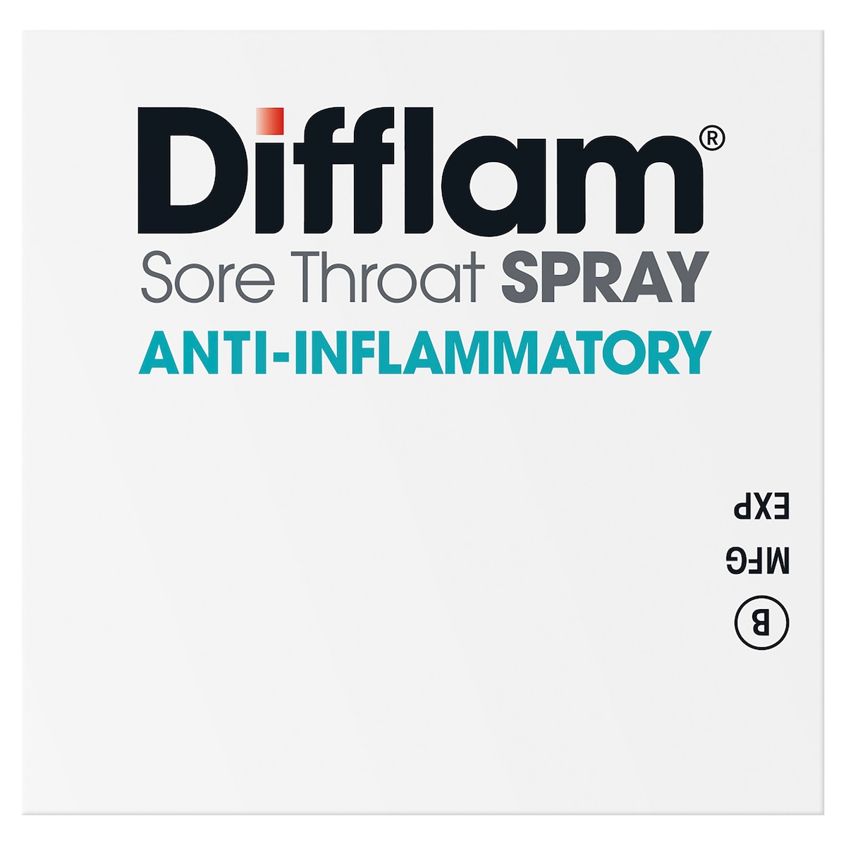 Difflam Sore Throat Spray Fast Pain Relief Fresh Mint 30Ml