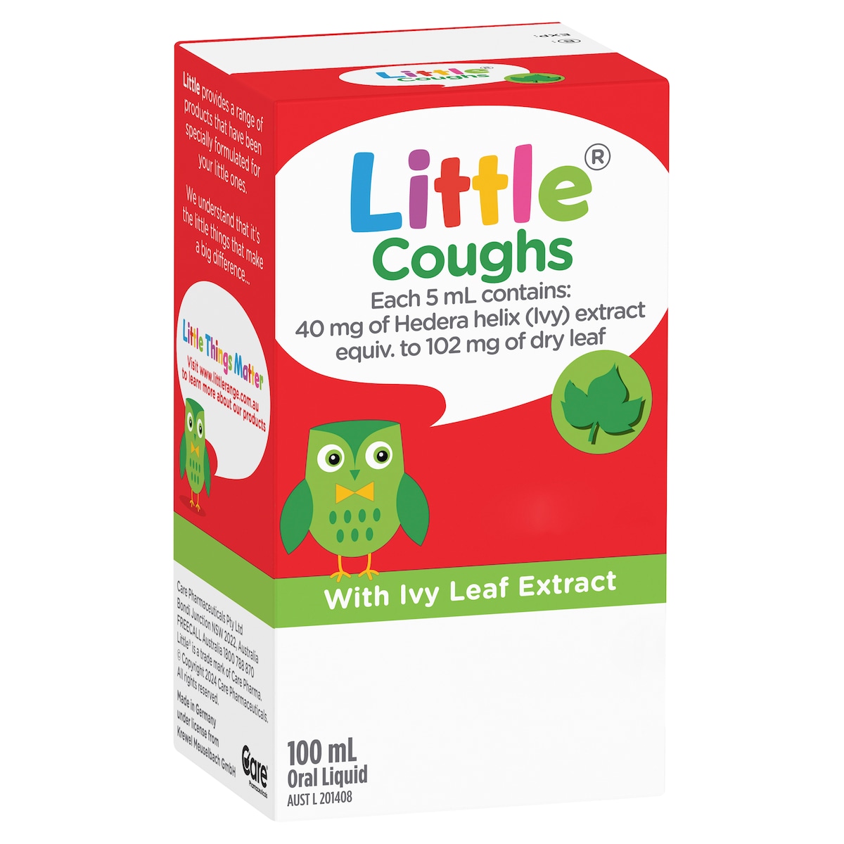 Little Coughs For Babies 6 Months+ 100Ml