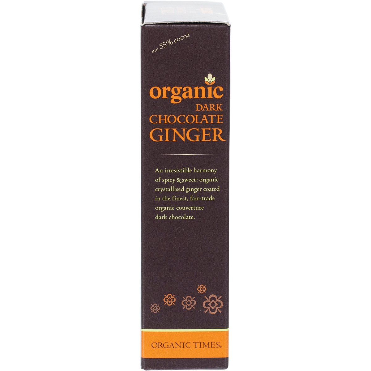 Organic Times Dark Chocolate Ginger 150G