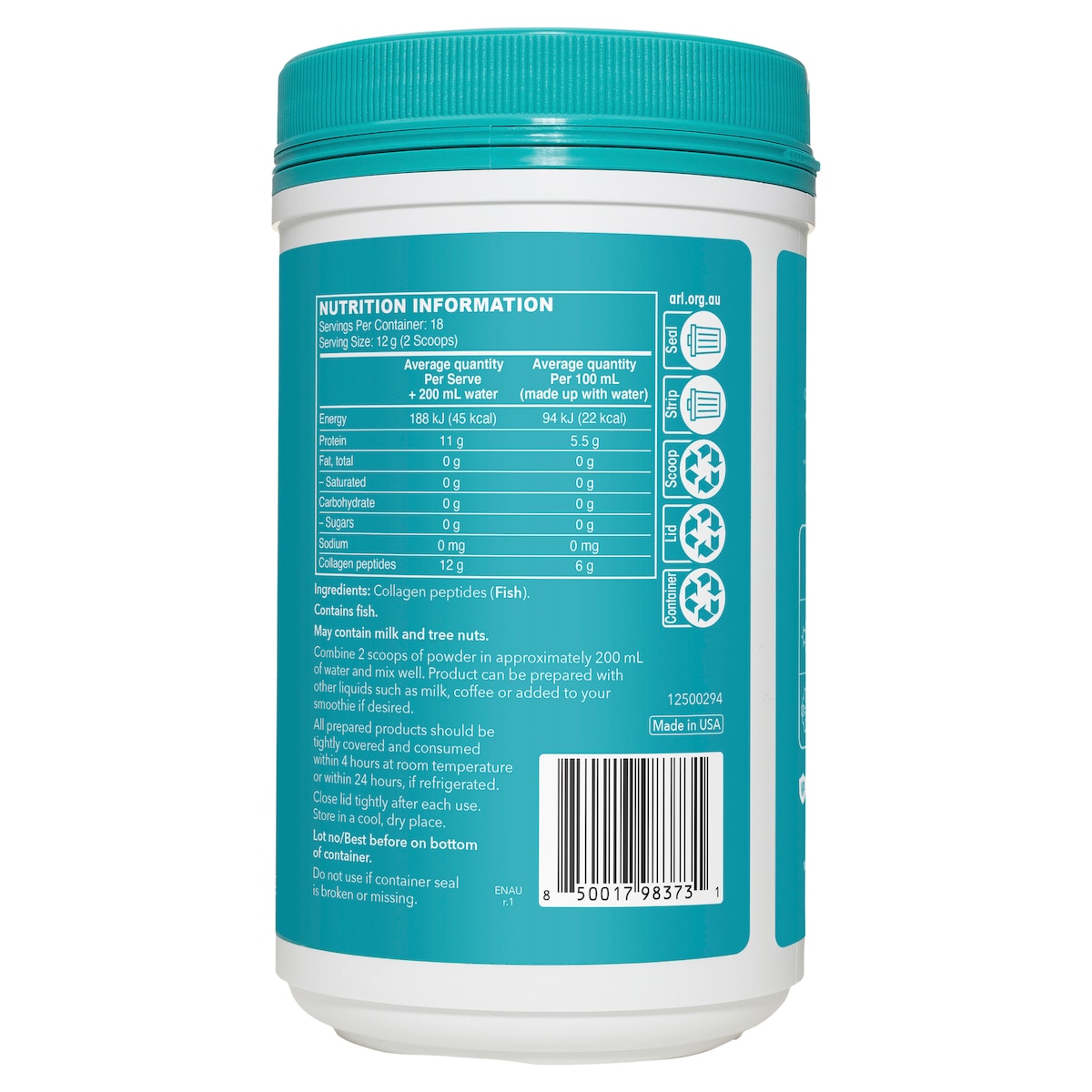 Vital Proteins Marine Collagen 221G