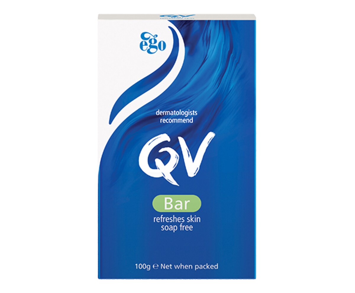 Ego Qv Cleansing Bar Soap Free 100G