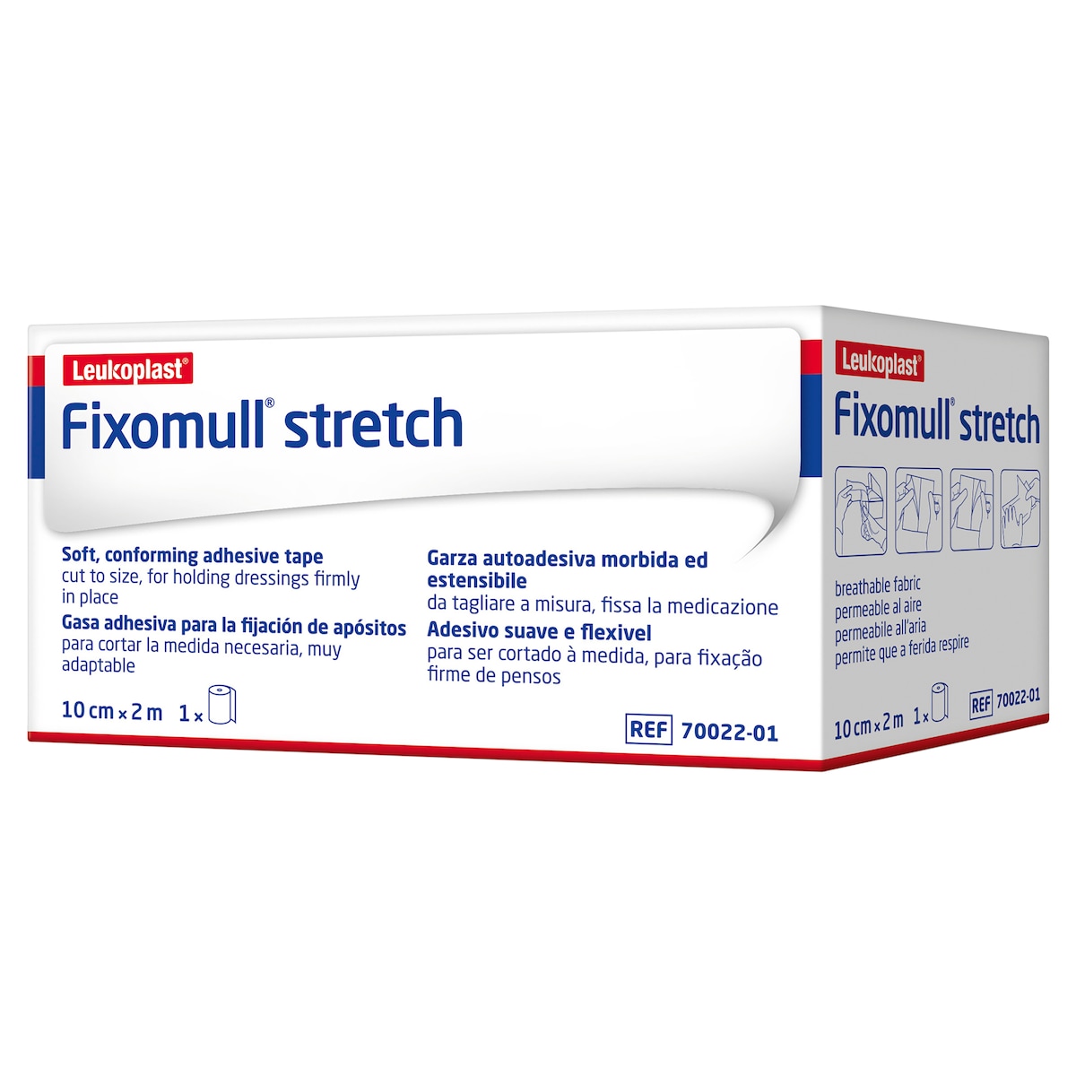 Fixomull Low Allergy Stretch Tape 10Cm X 2M