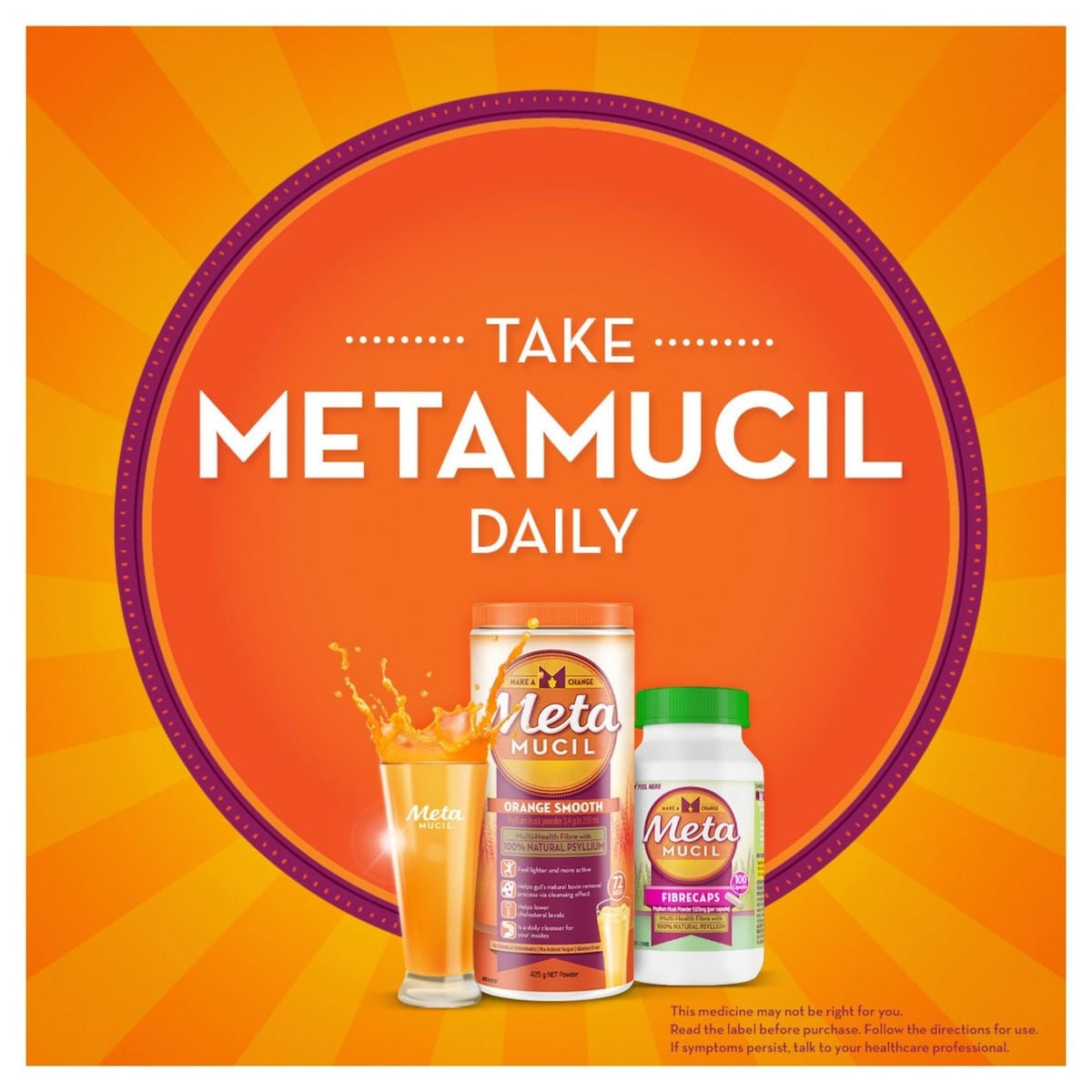 Metamucil Fibre Supplement Lemon Lime Smooth 673G