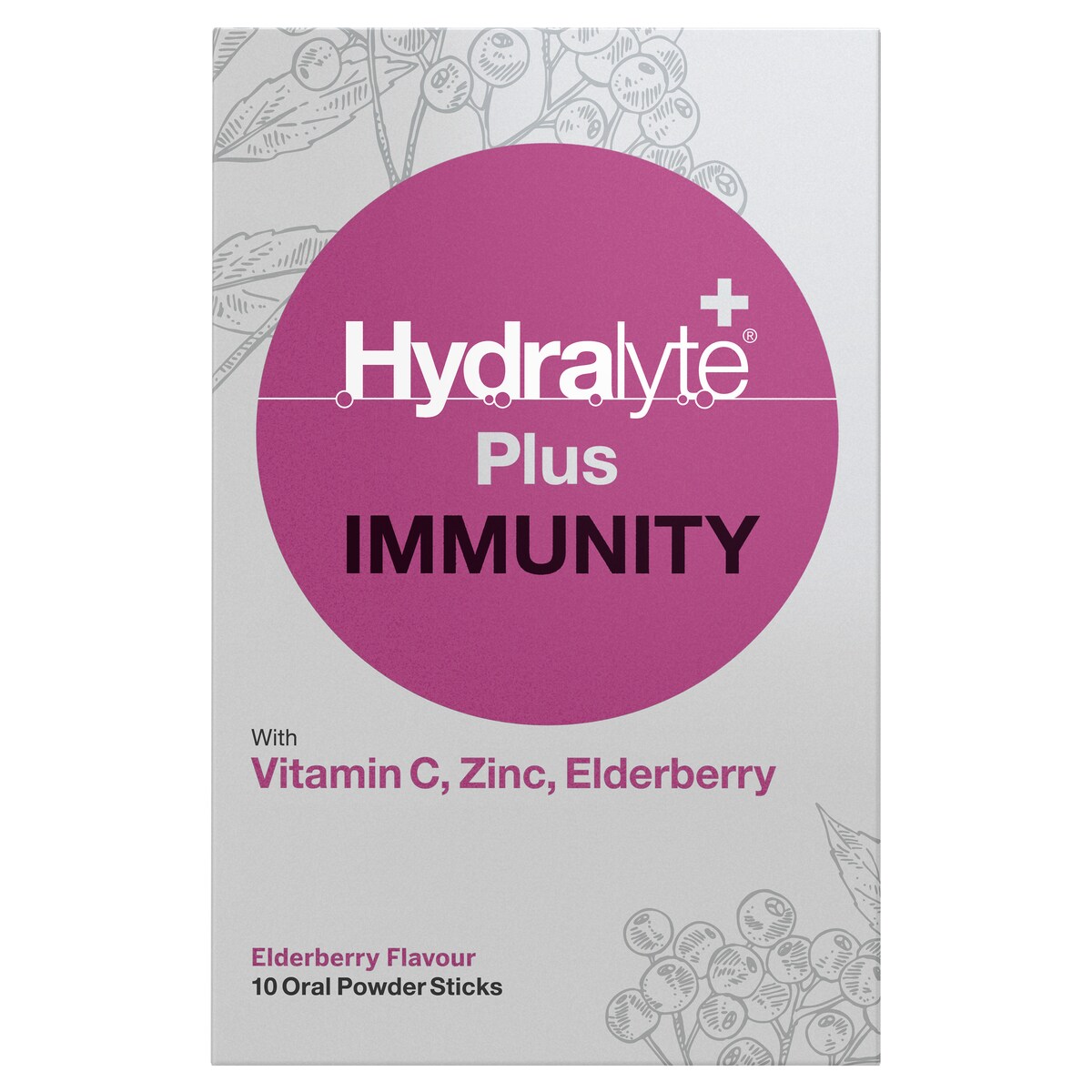 Hydralyte Plus Immunity Powder 10 Sticks