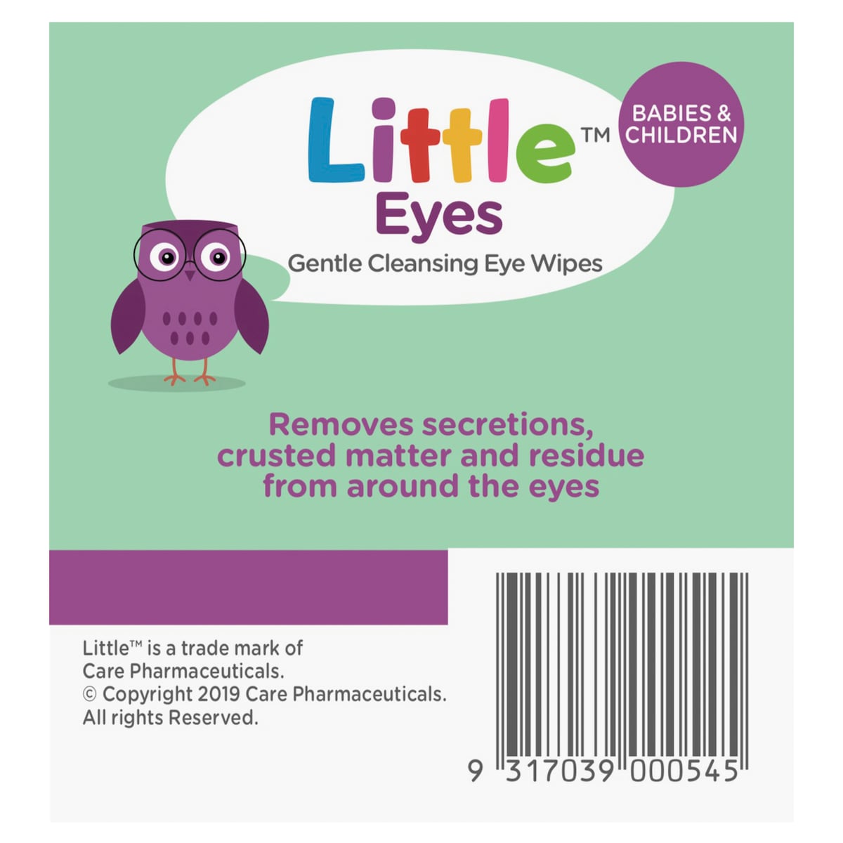 Little Eyes Gentle Cleansing Wipe 30 Wipes