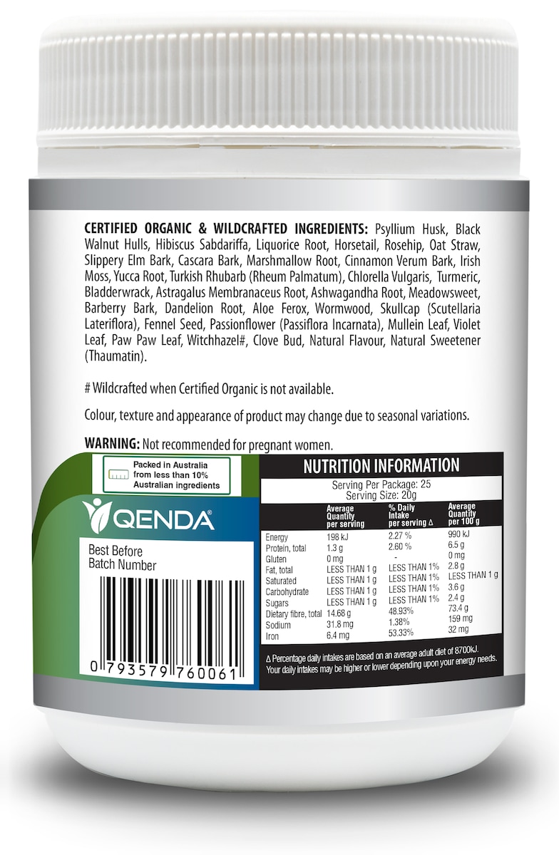 Qenda Ultimate Fibre Wildberry 500G