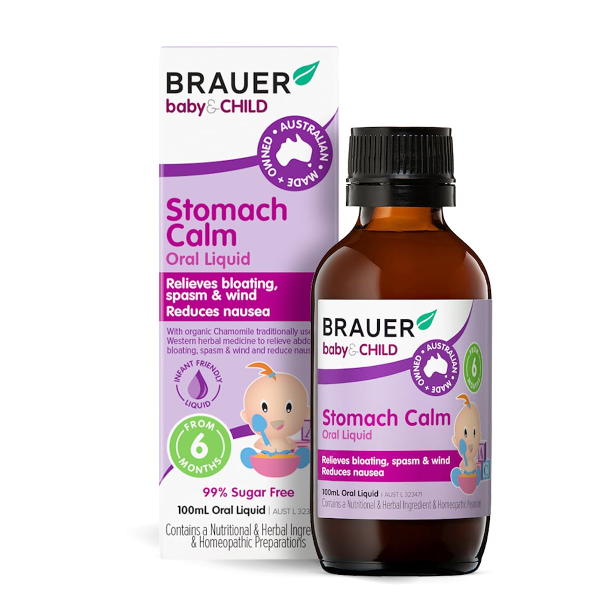 Brauer Baby & Child Stomach Calm 100Ml