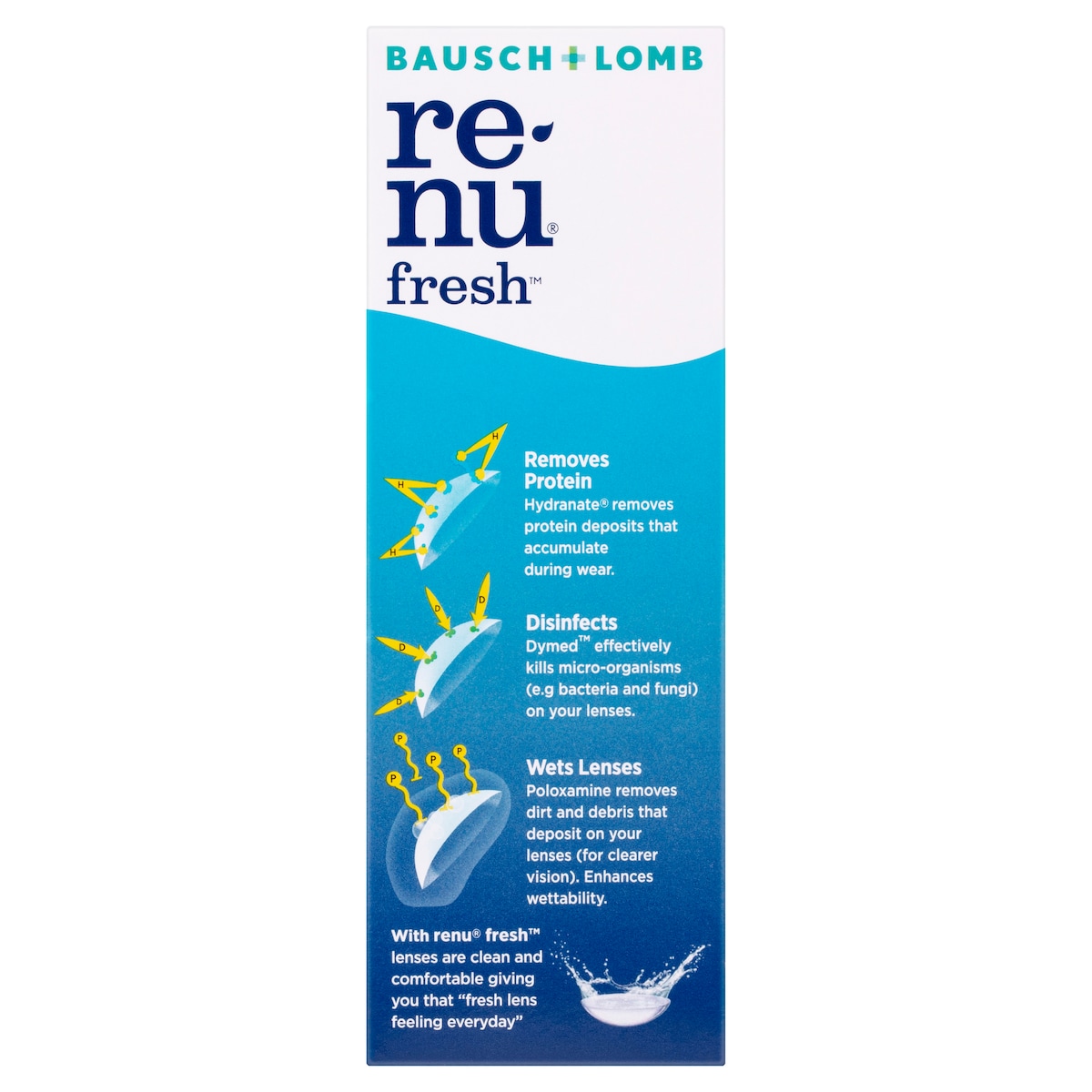 Bausch & Lomb Renu Fresh Multi-Purpose Solution 120Ml