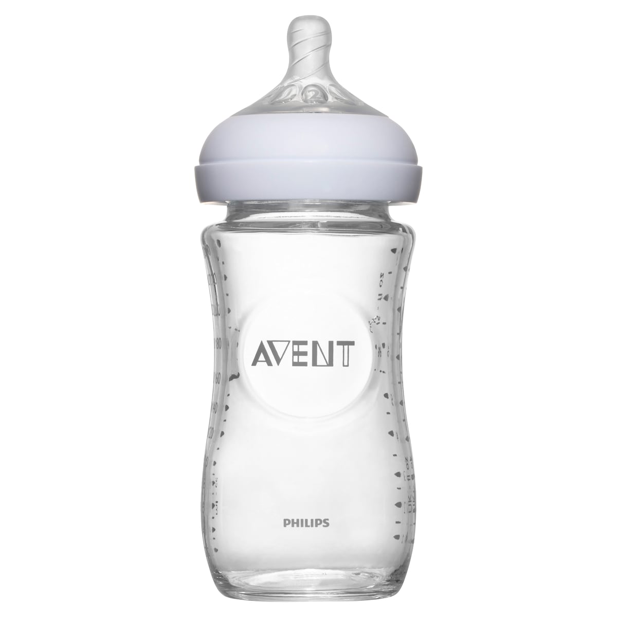 Avent Natural Glass Baby Feeding Bottle 240Ml