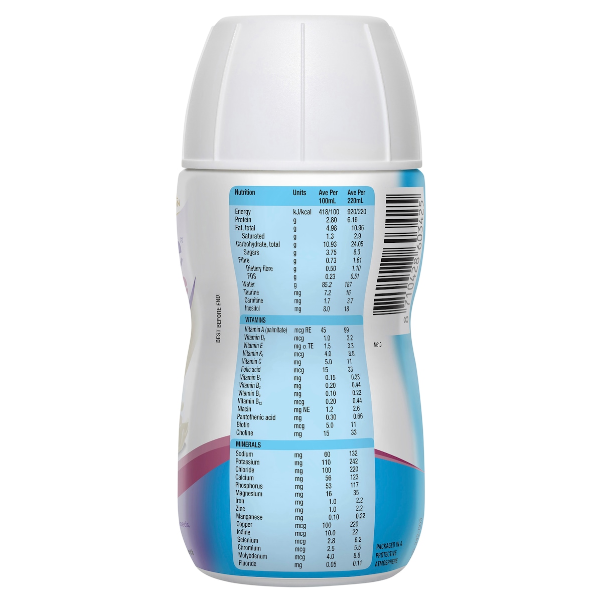 Pediasure Ready To Drink Shake Vanilla Fibre 220Ml