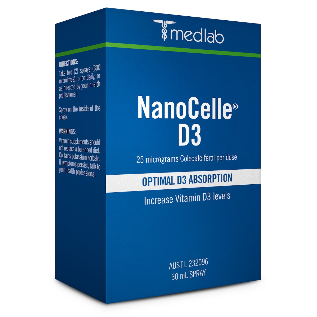 Medlab Nanocelle D3 30Ml