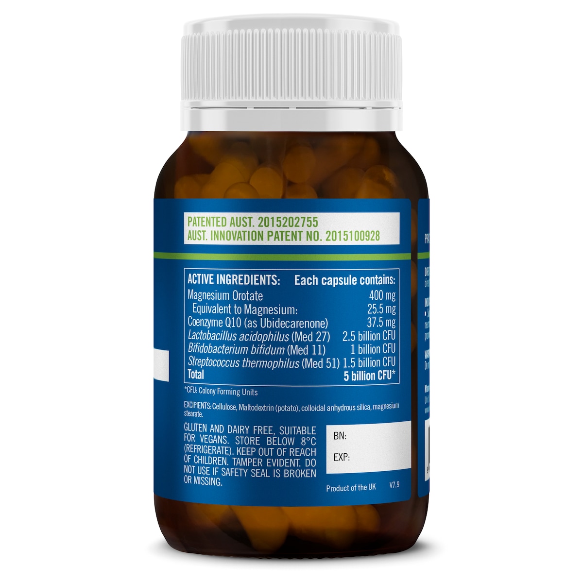 Medlab Nrg Biotic 60 Capsules