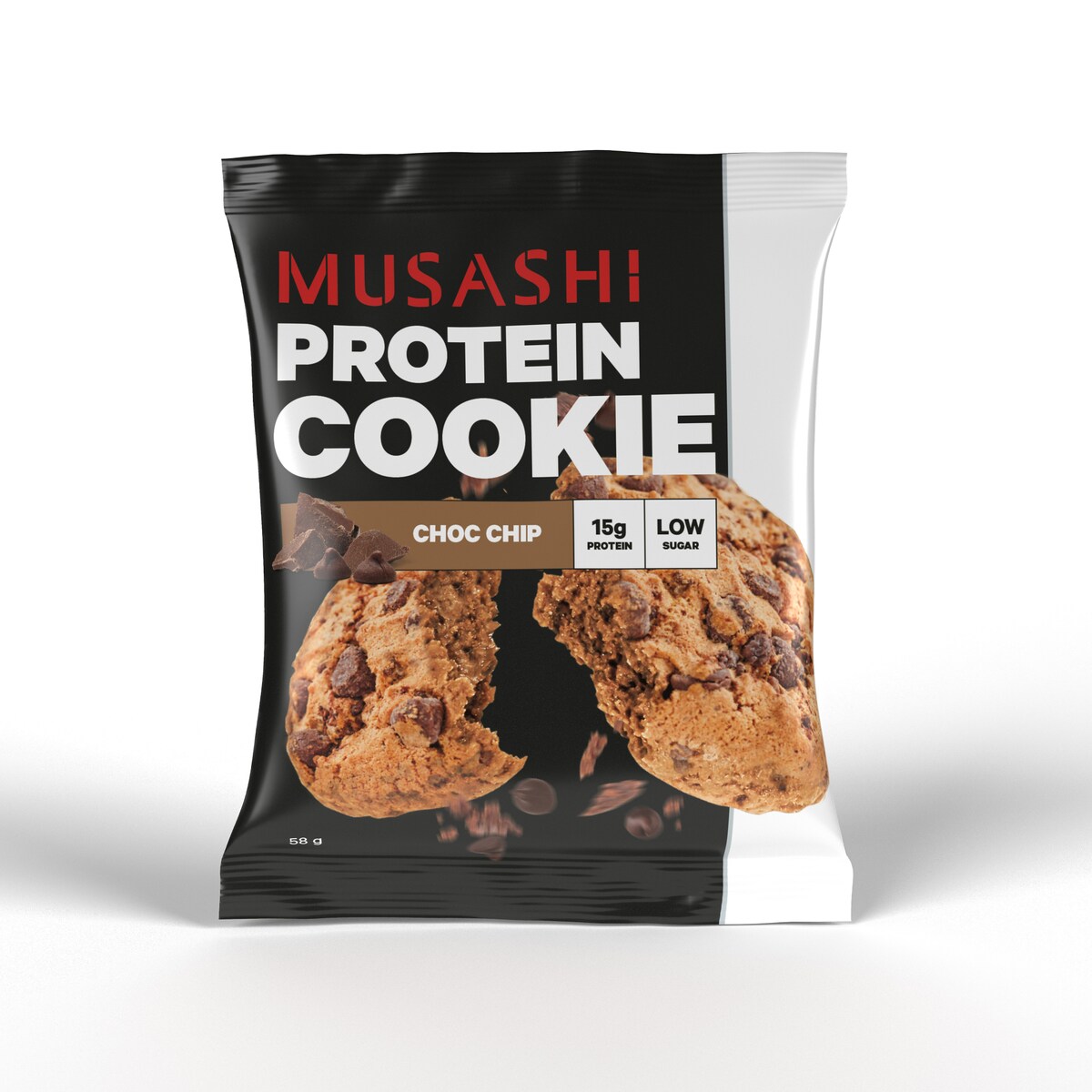 Musashi Choc Chip Protein Cookie 12 X 58G