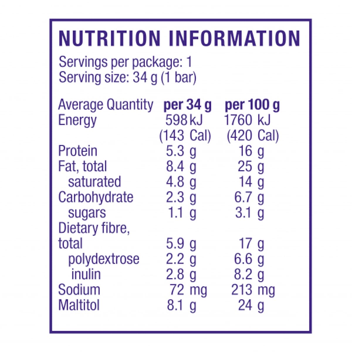 Atkins Endulge Caramel Nut Chew Bars 5 Pack