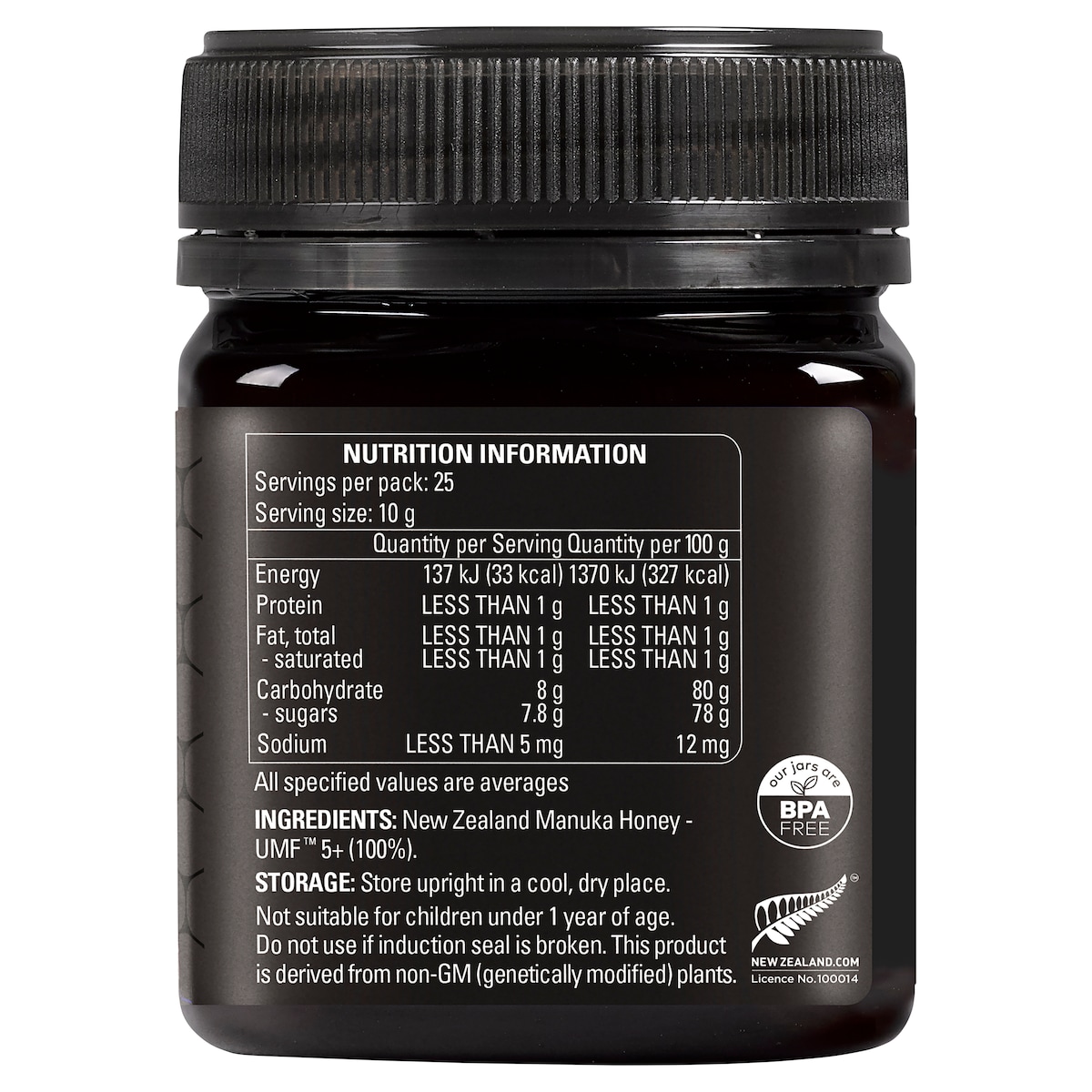 Comvita Manuka Honey Umf 5+ 250G