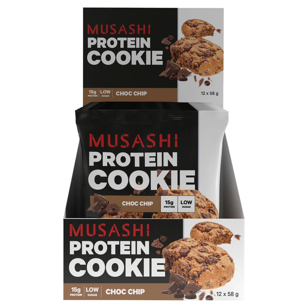 Musashi Protein Cookie Choc Chip 58G