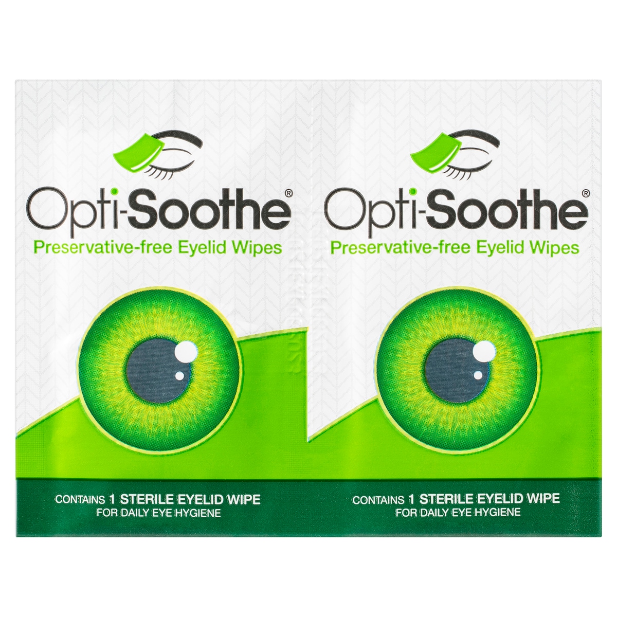 Opti-Soothe Preservative Free Eyelid Wipes 20 Pack