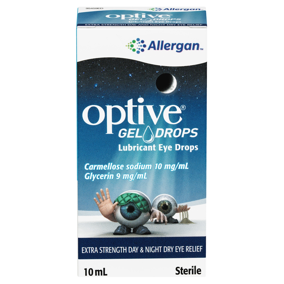 Optive Lubricant Gel Eye Drops 10Ml