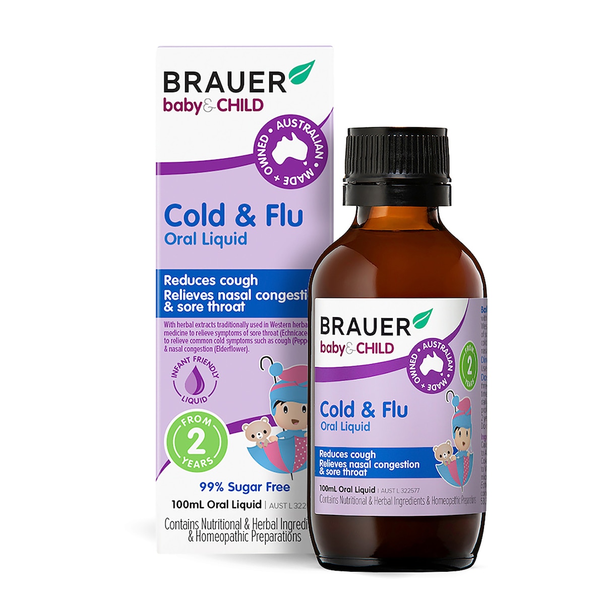 Brauer Baby & Child Cold & Flu 100Ml