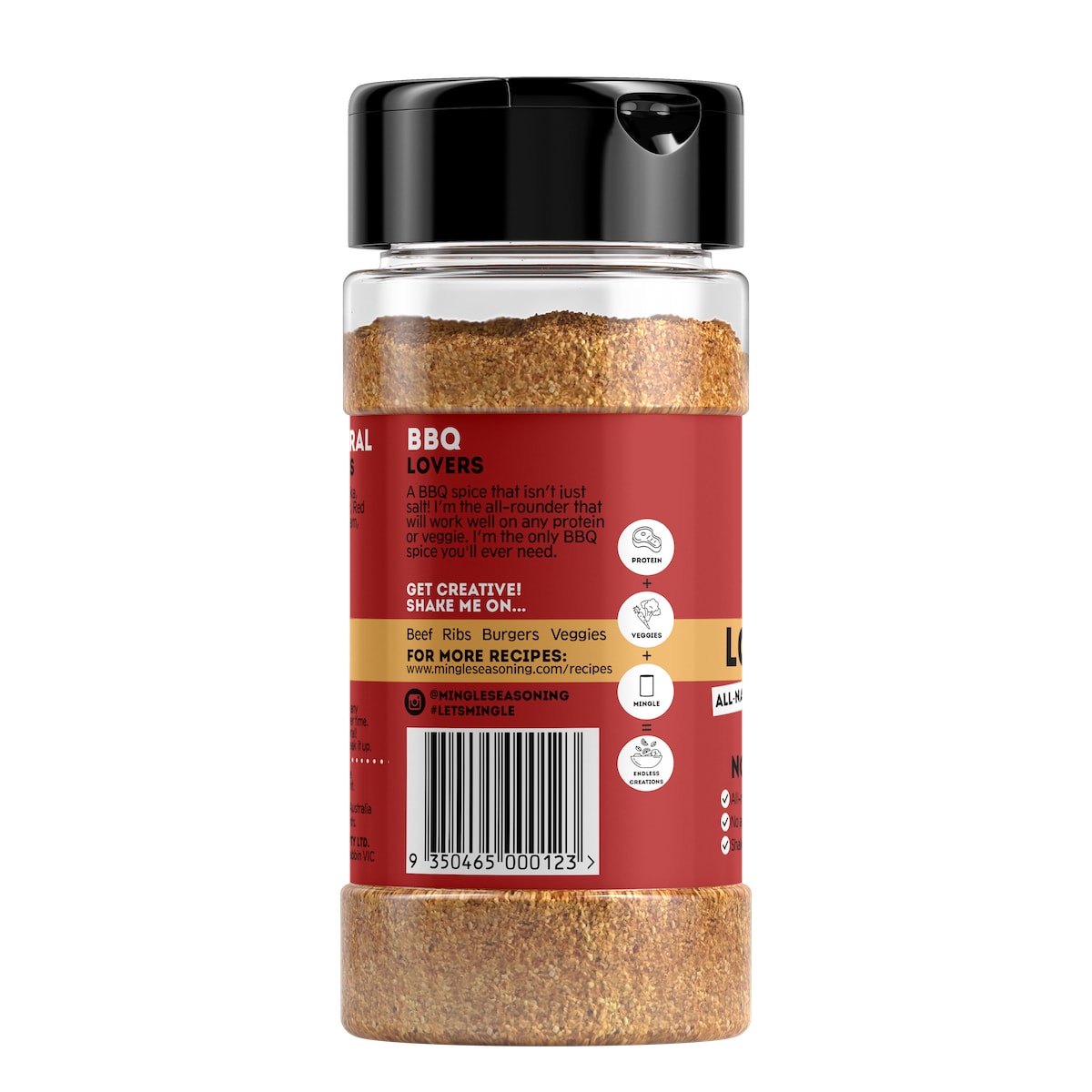 Mingle Seasoning Bbq Lovers 120G