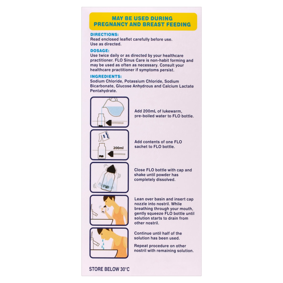 Flo Sinus Care Starter Kit With 12 Sachets & 1 Wash Bottle